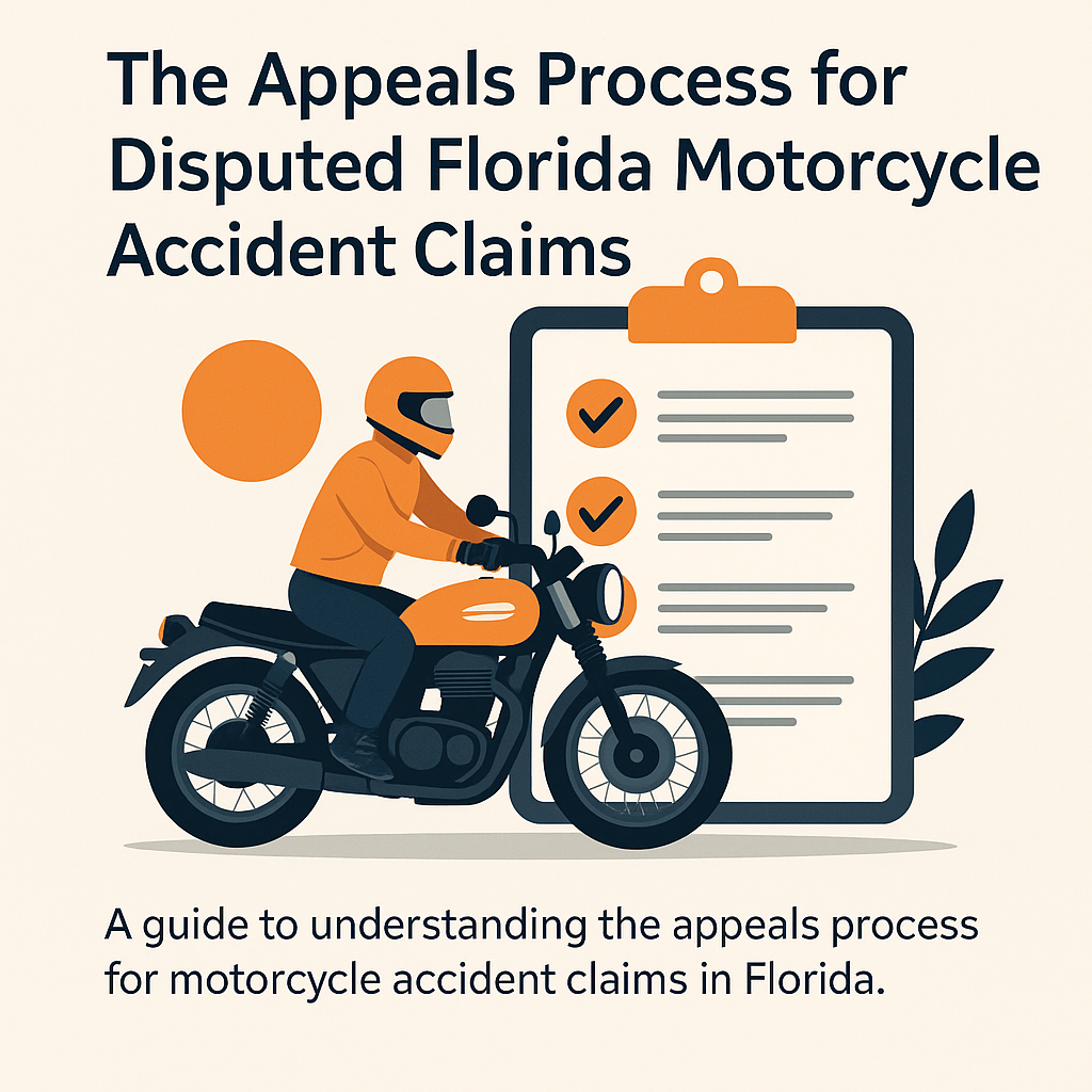 The Appeals Process for Disputed Florida Motorcycle Accident Claims