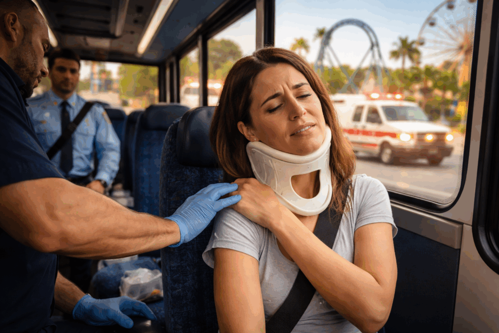 Bus or Shuttle Injuries at Orlando Attractions: Who’s Liable and How to Document Your Case