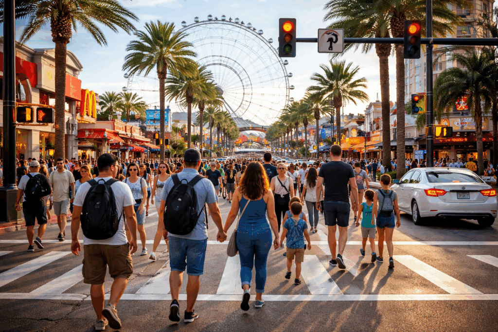 Pedestrian Injuries Near Tourist Corridors (I-Drive, Lake Buena Vista): Common Disputes and Settlement Timelines